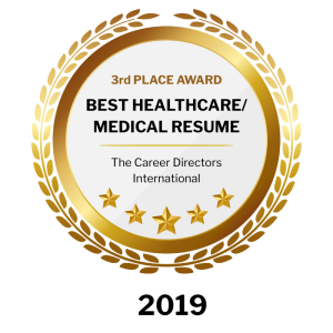 2019 Best Healthcare / Medical Resume
